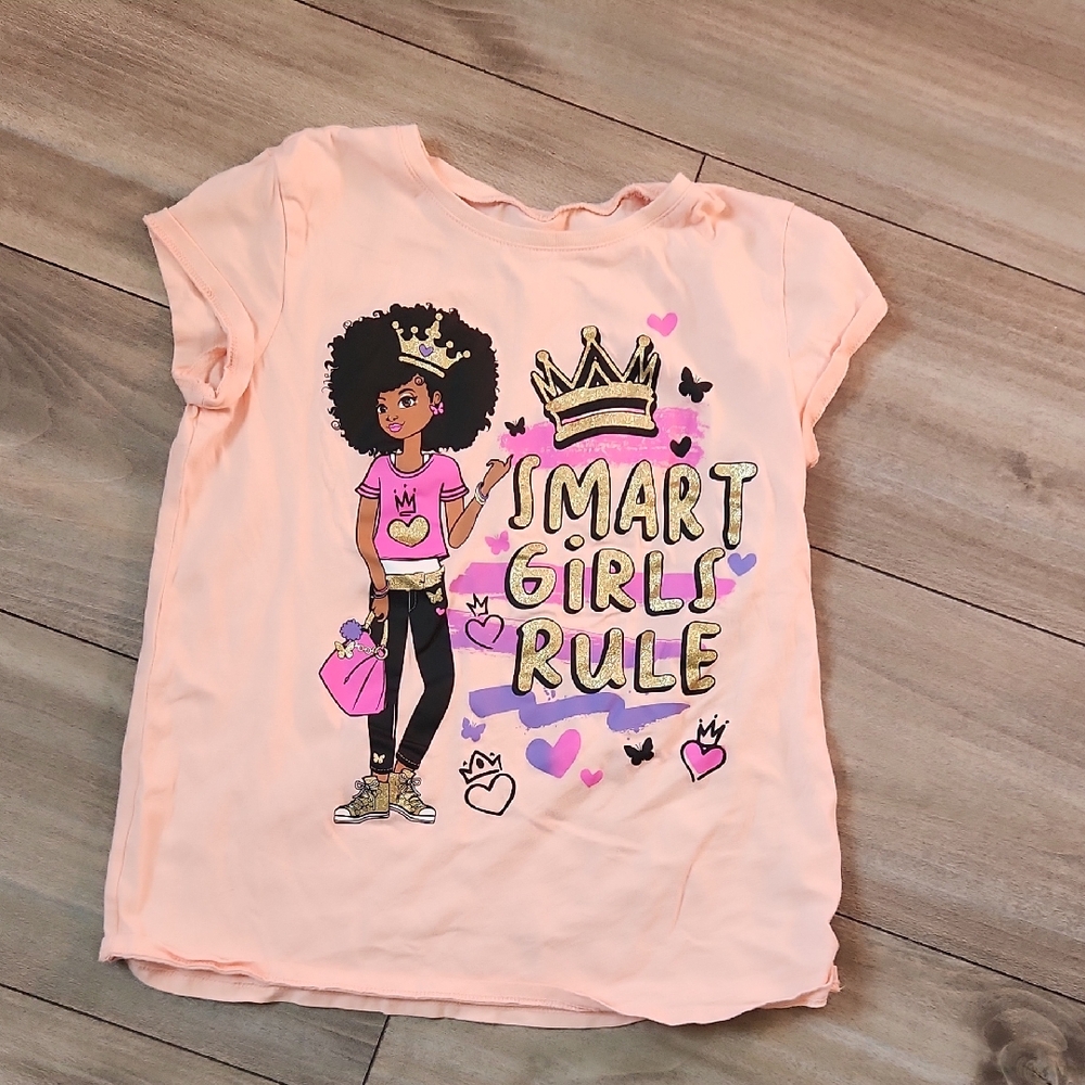 Smart Girls Rule Kids T-Shirt